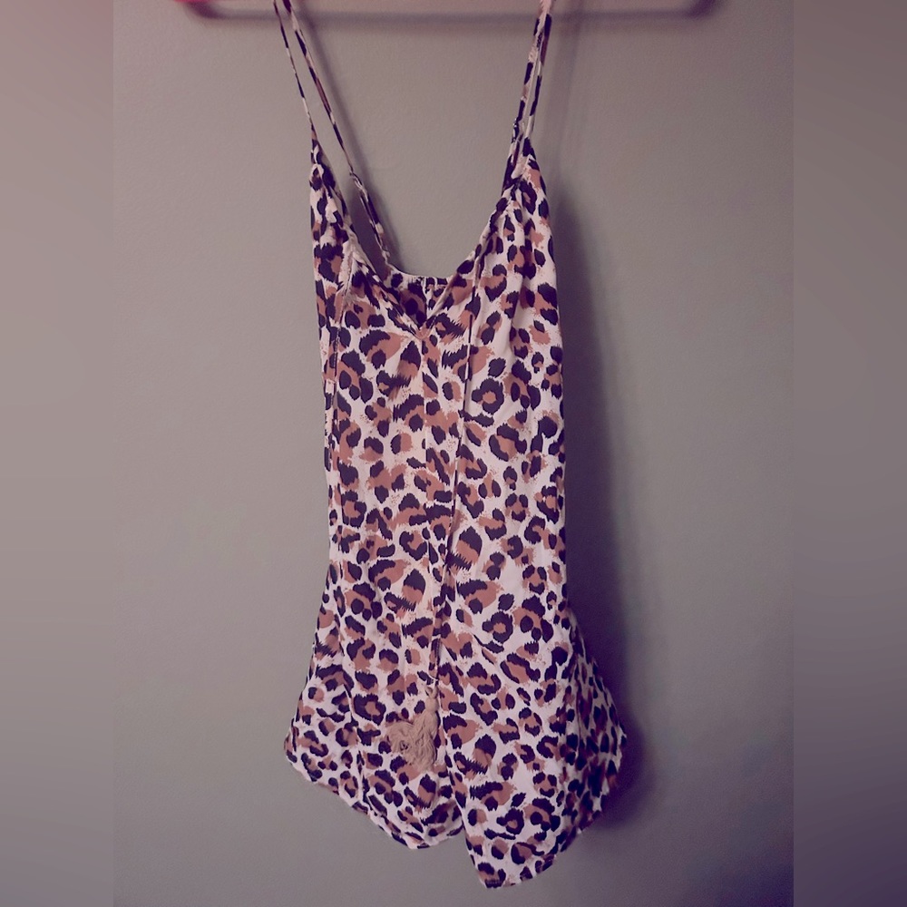Cheetah romper